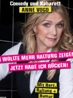 Plakat 2026: Wollte mehr Haltung zeigen. Jetzt habe ich Rücken